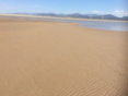 Our beach with snowdonia mountain views