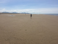miles of glorious sand on the North Wales coast