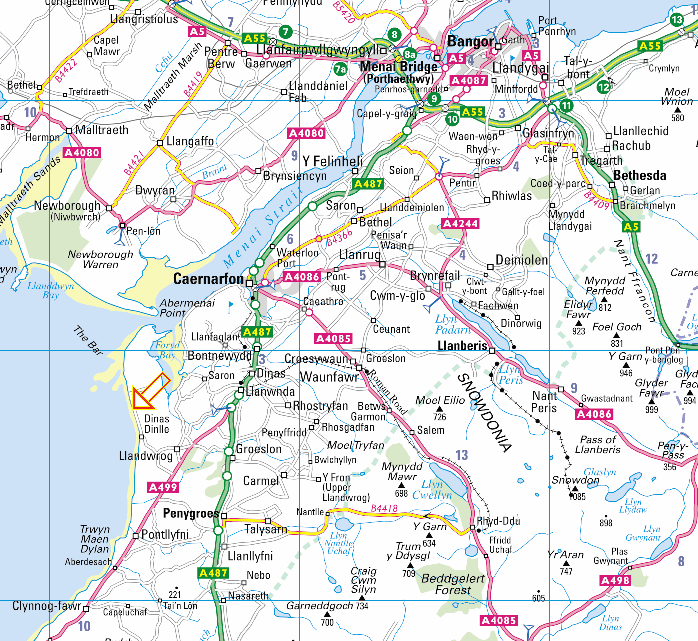 Perfectly located Caravan Holiday Park in North Wales on Caernarfon Bay